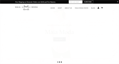 Desktop Screenshot of maiamoda.com