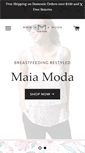 Mobile Screenshot of maiamoda.com